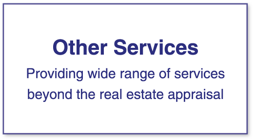Other Services｜Providing wide range of services beyond the real estate appraisal