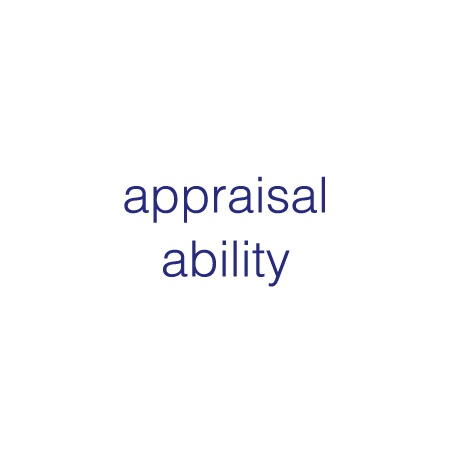 appraisal ability